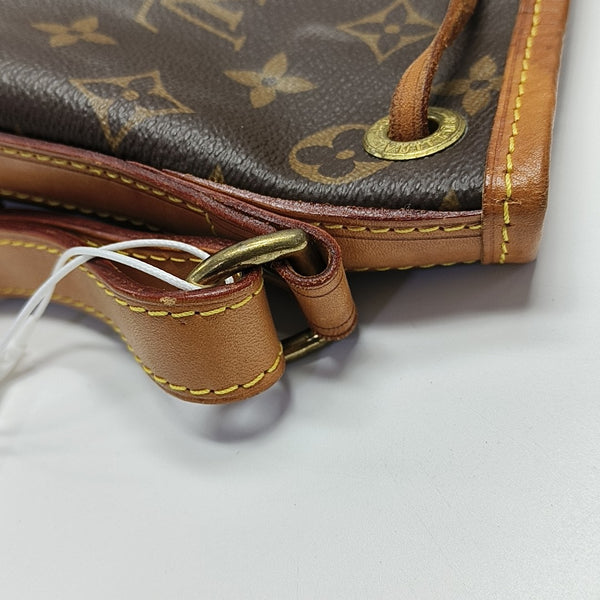 NOÉ BB Monogram Coated Canvas Brown