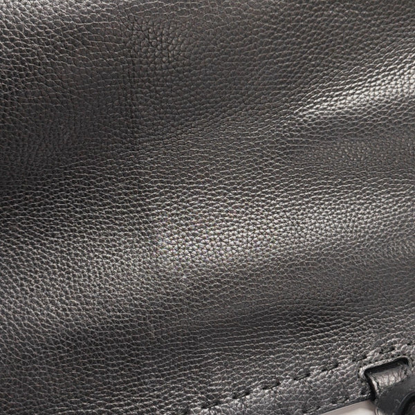 GG Marmont Top Handle Large Calfskin Black