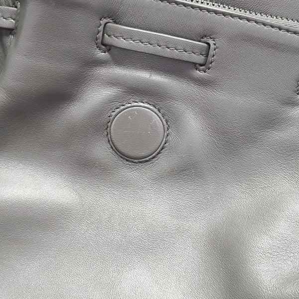 Calfskin Shoulder Bag Gray