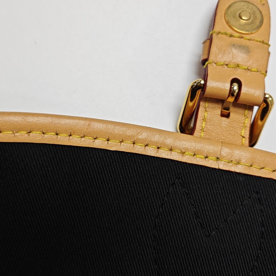 DIANE Monogram Coated Canvas Brown