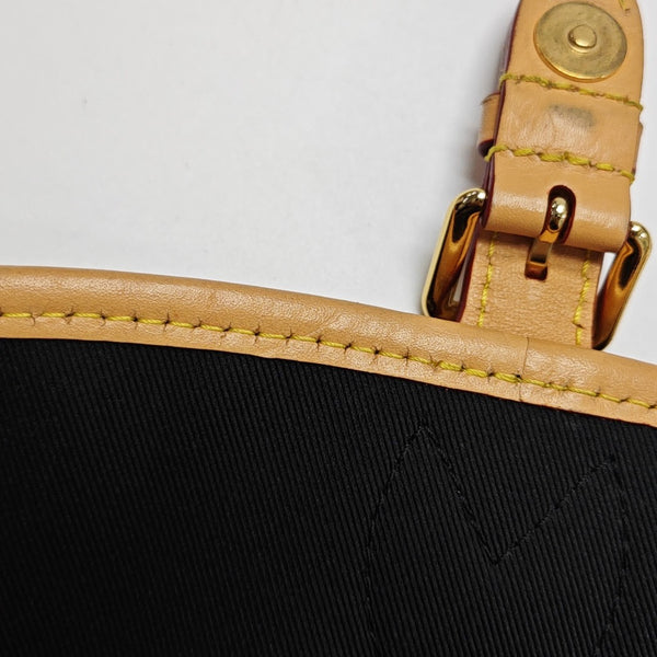 DIANE Monogram Coated Canvas Brown