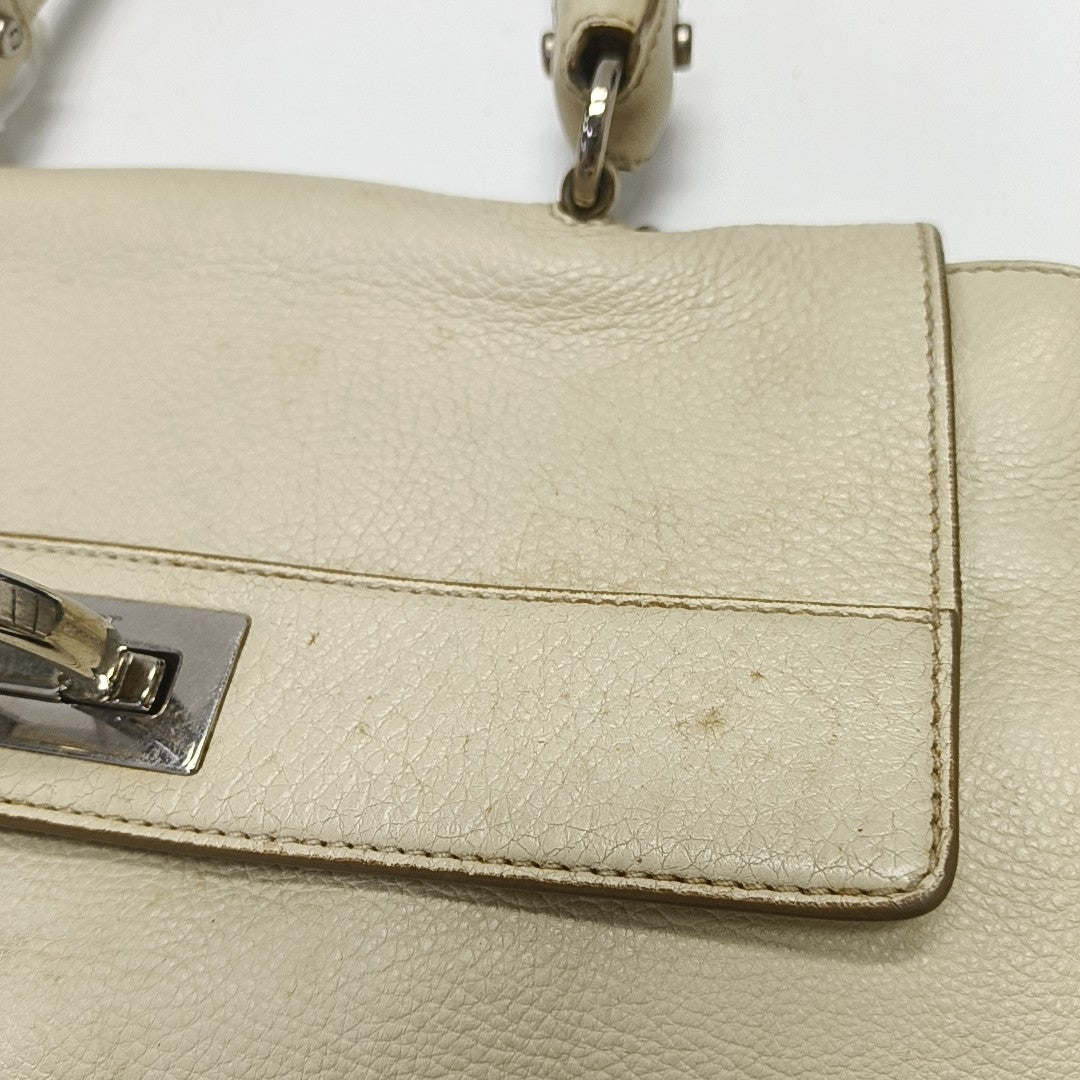 Sofia Calfskin White