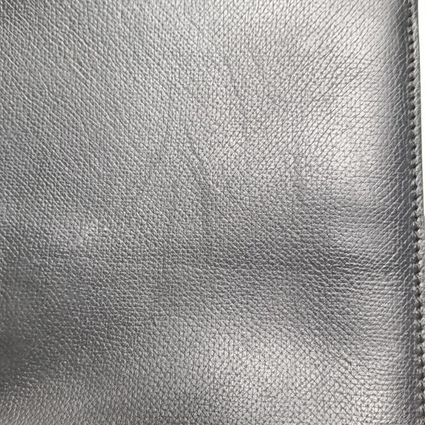 Leather Top Handle Bag Black