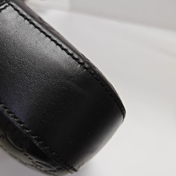 Signature Monogram Calfskin Black