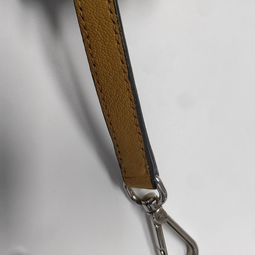 Calfskin Shoulder Bag Yellow