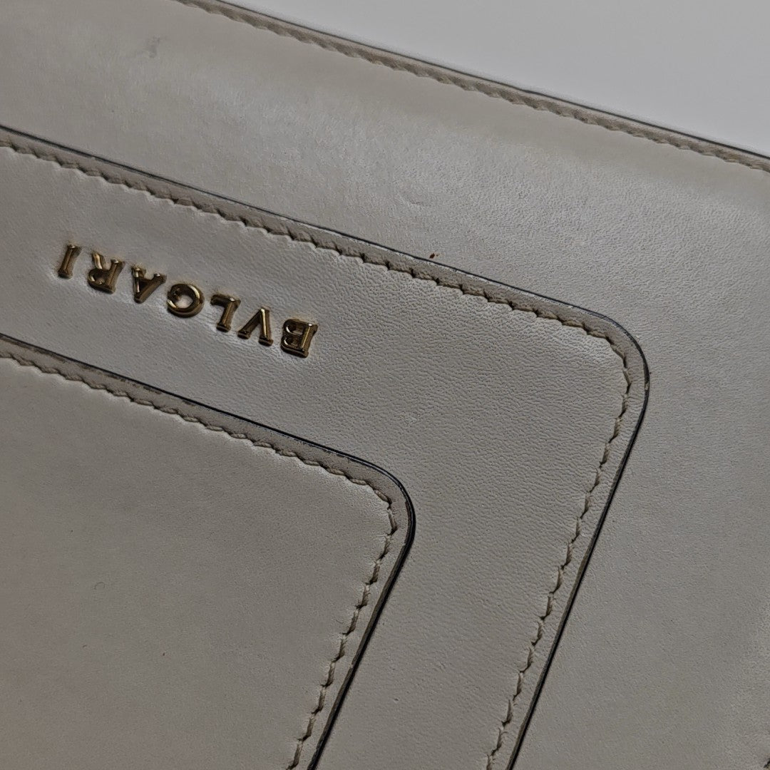 SERPENTI FOREVER Small Calfskin White