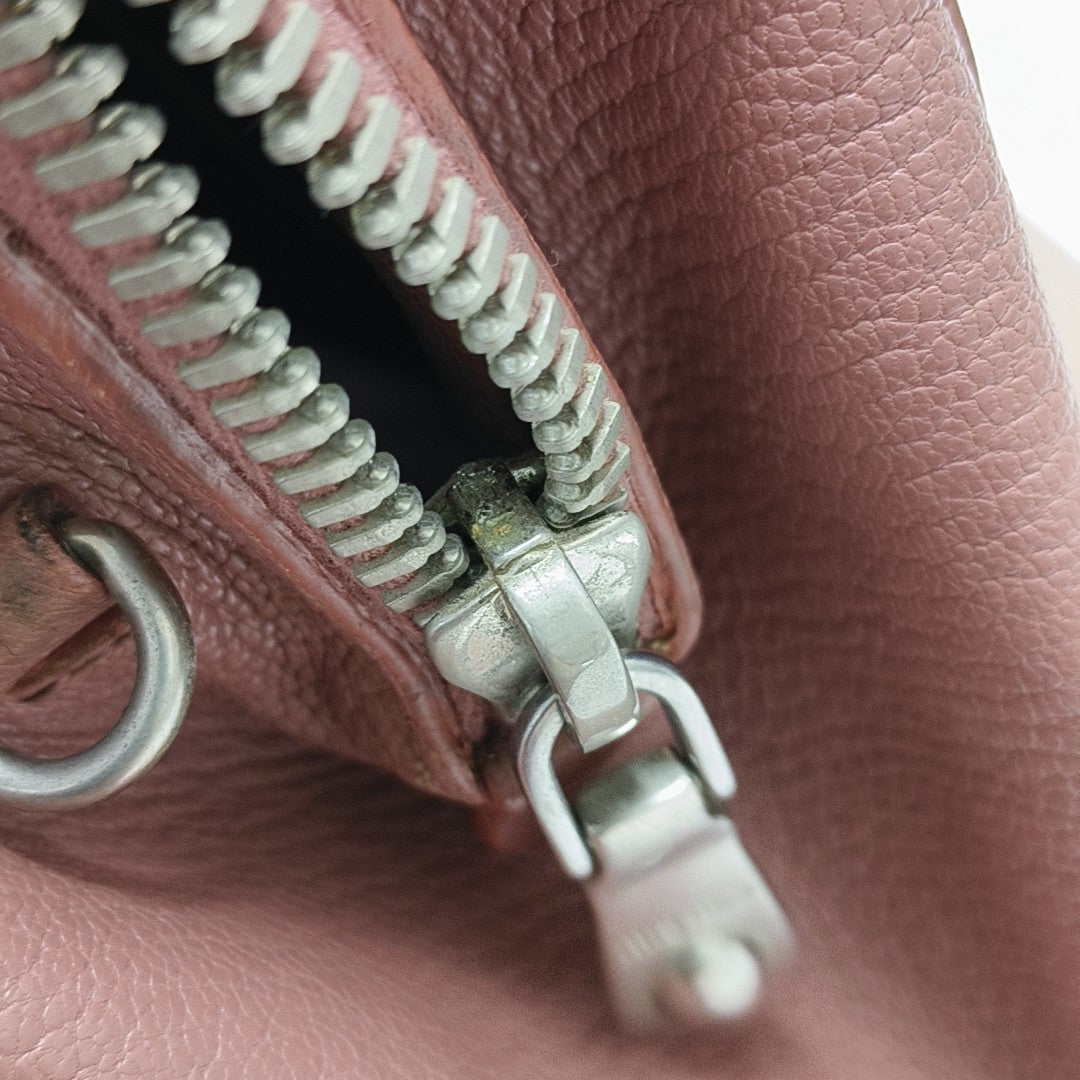 Calfskin Tote Bag Pink