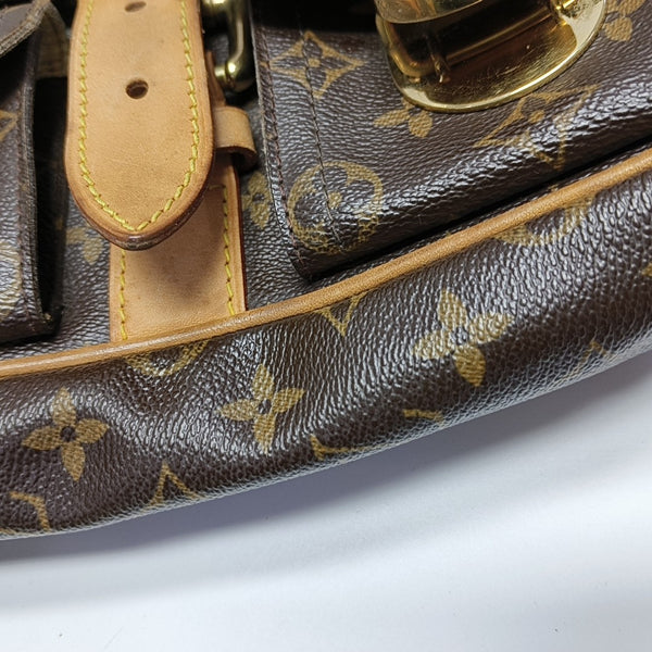 HUDSON PM Monogram Coated Canvas Brown