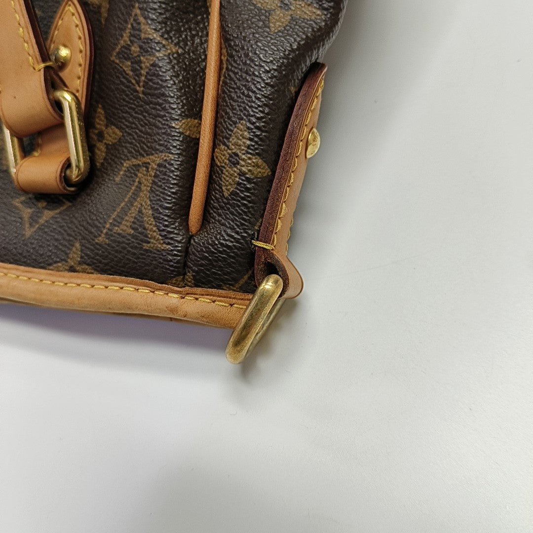 ESTRELA GM Monogram Coated Canvas Brown