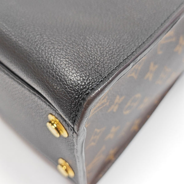 ON MY SIDE MM Monogram Calfskin Black
