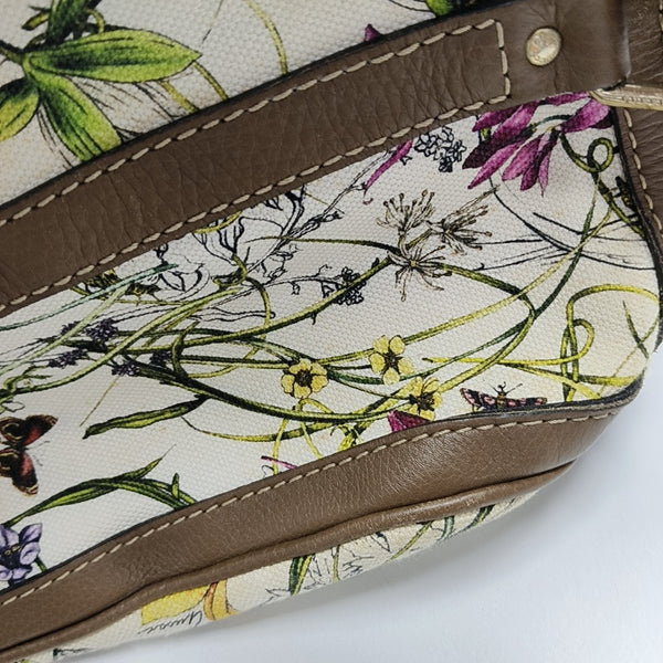 Canvas Shoulder Bag Beige