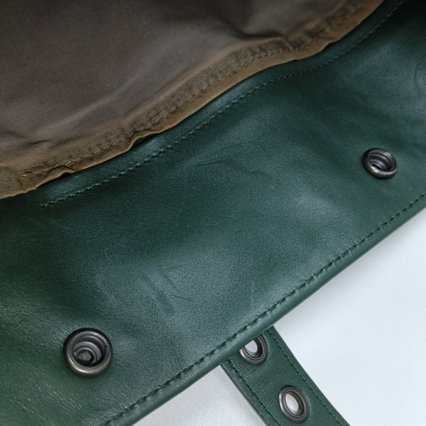 Calfskin Shoulder Bag Green