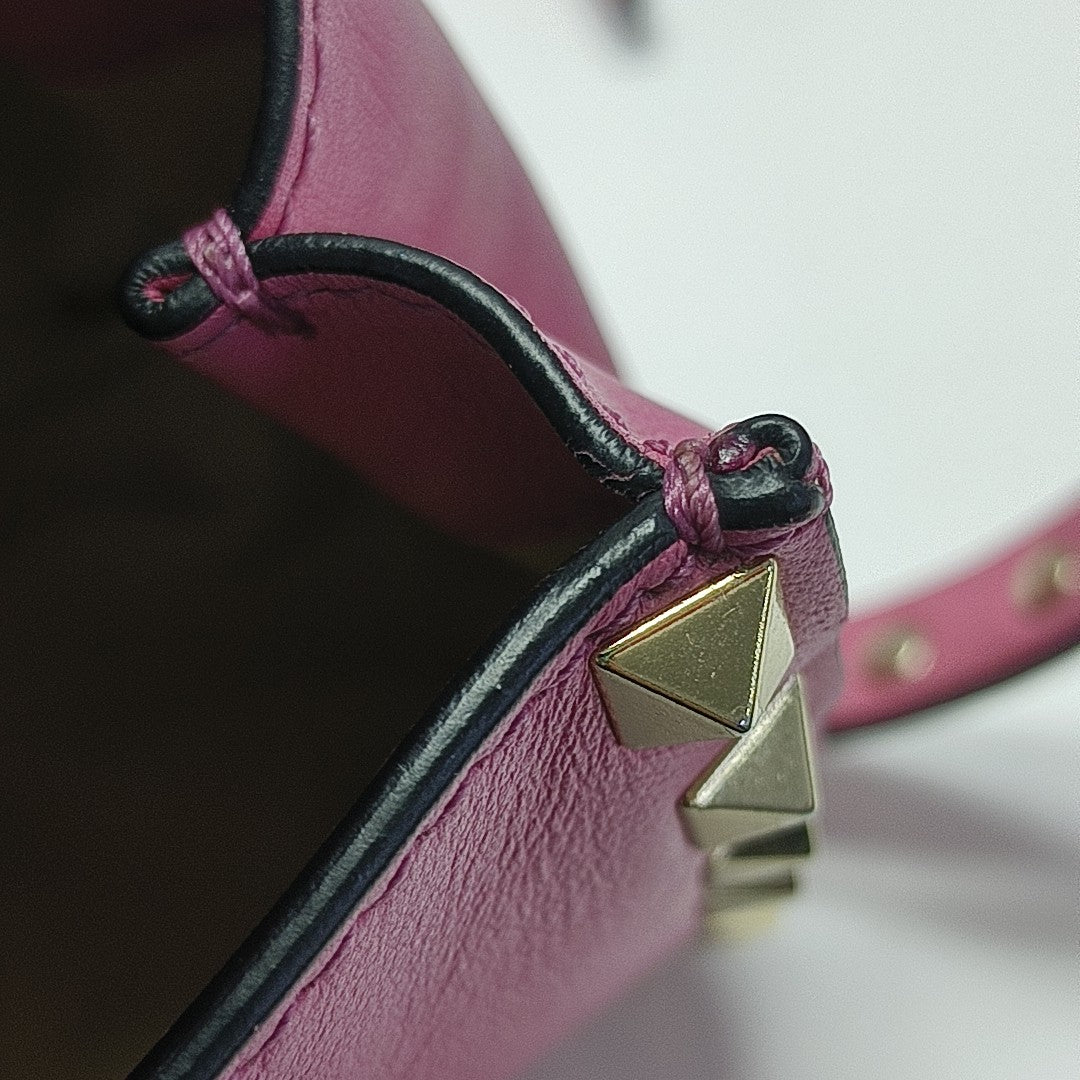 Rockstud Mini Calfskin Pink