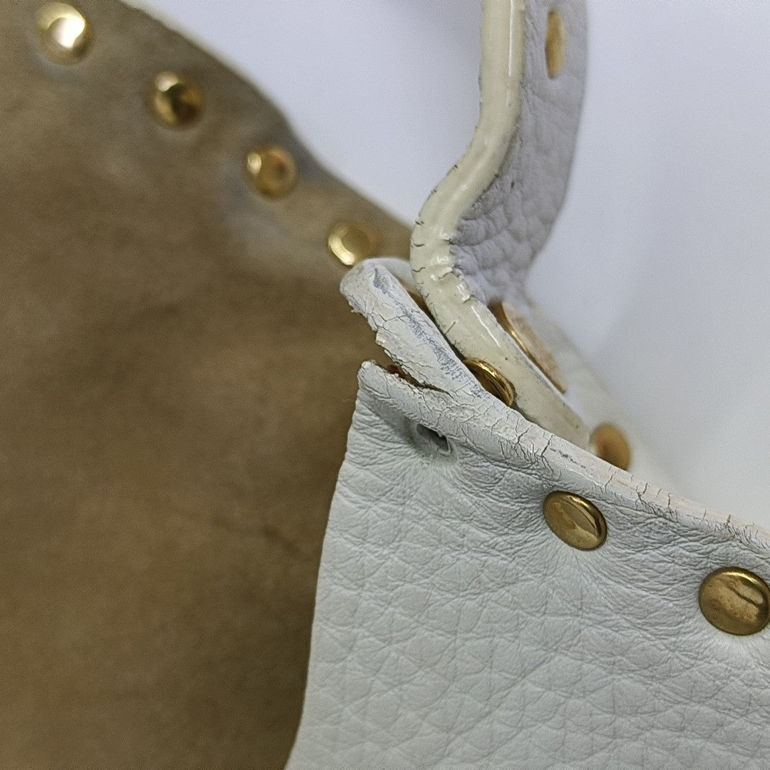 POULBOT Calfskin White