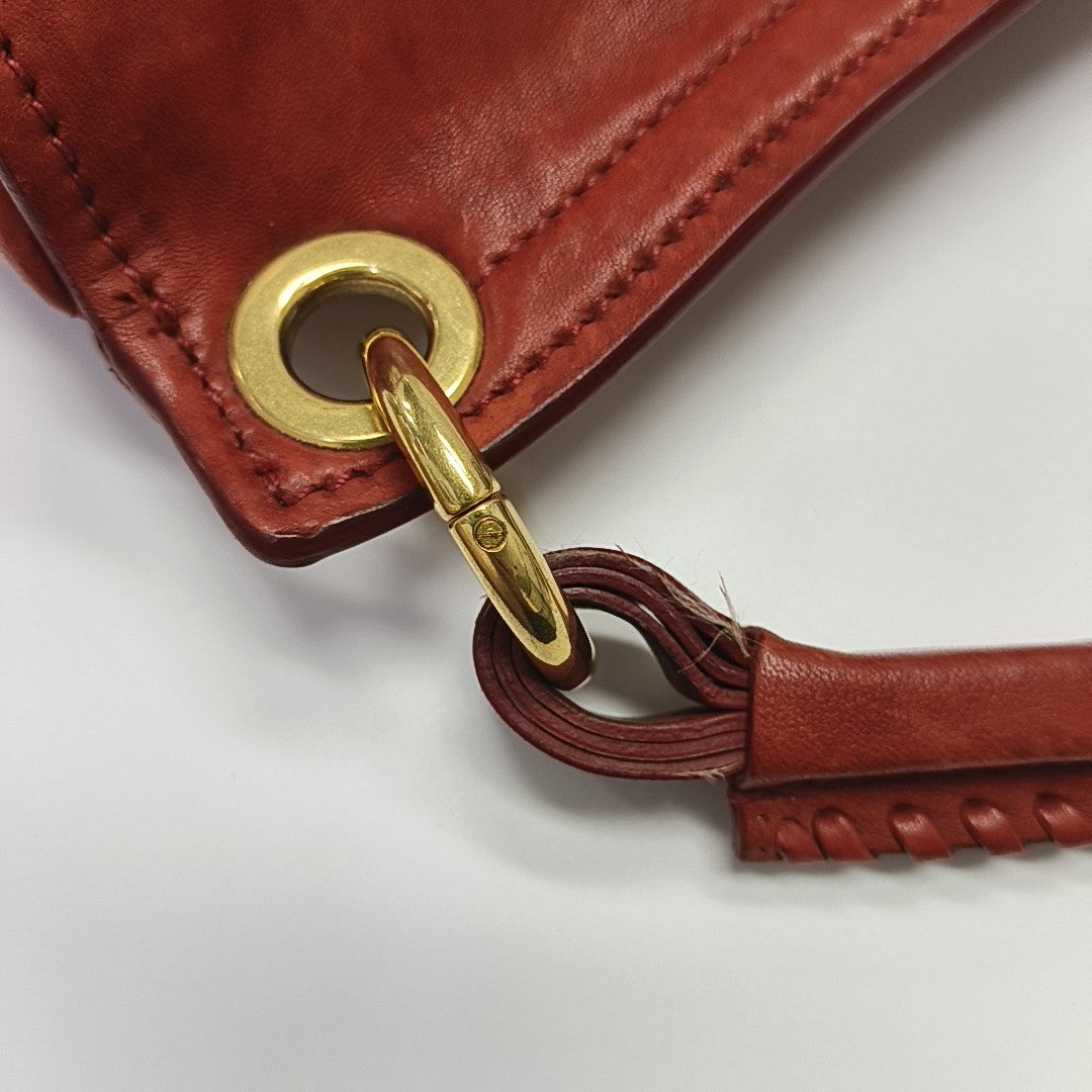 Miu Coffer Quilted Lambskin Red