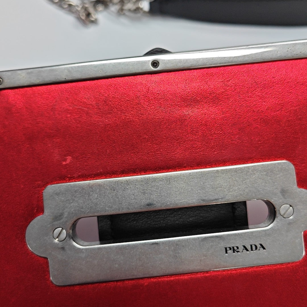 Cahier Saffiano Calfskin Red