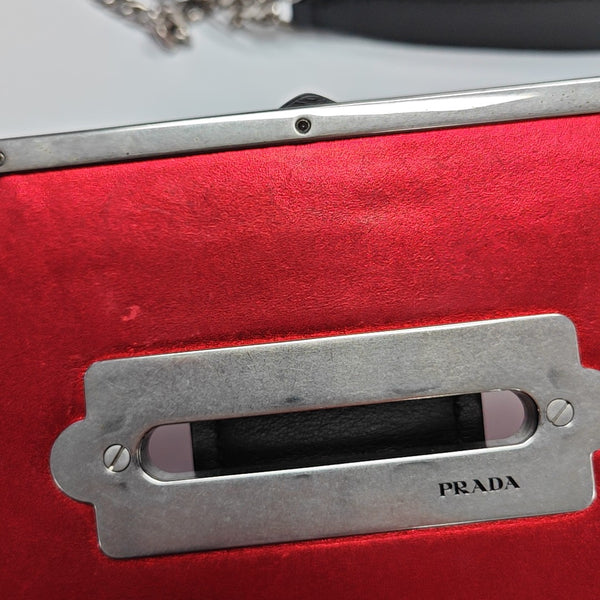Cahier Saffiano Calfskin Red
