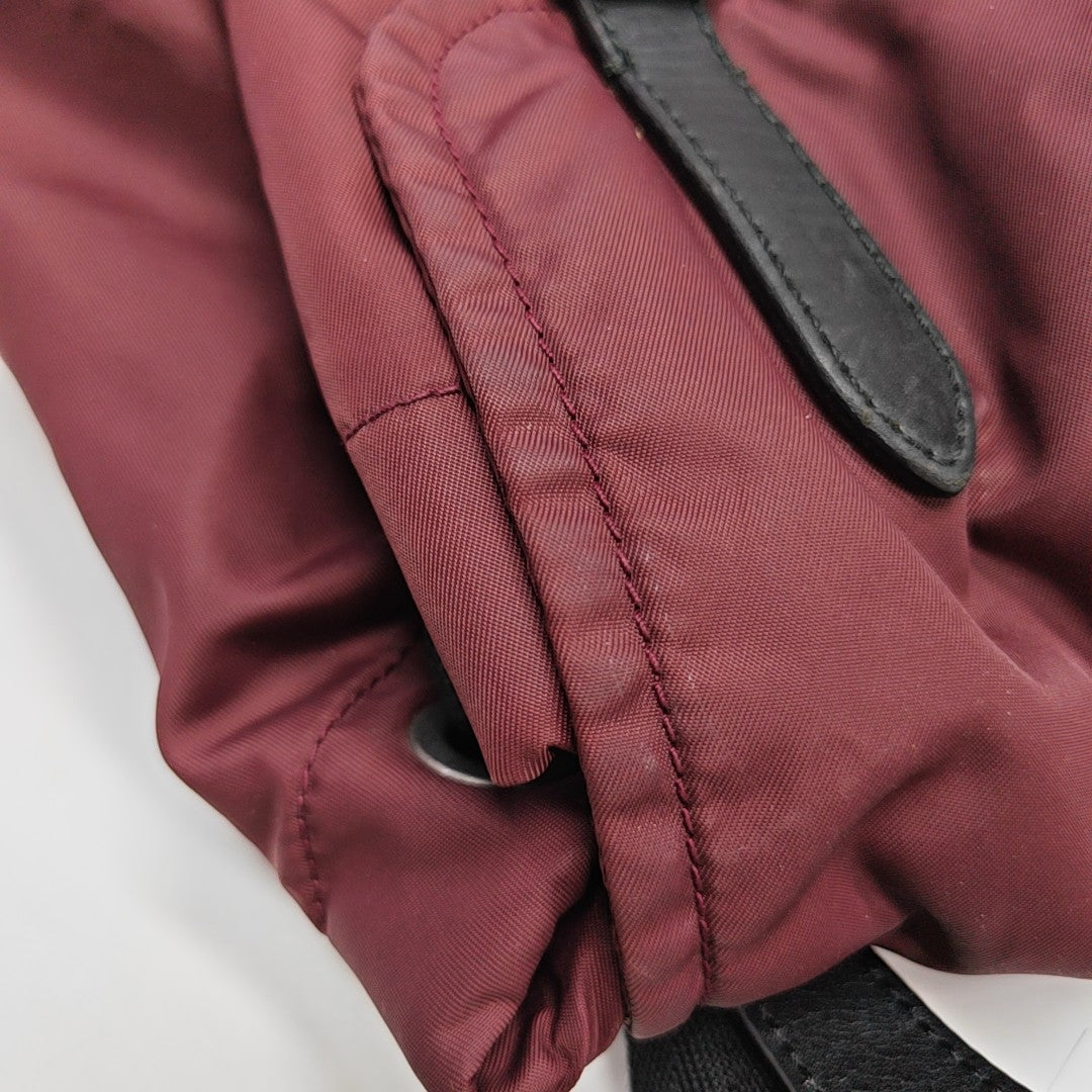 The Rucksack Medium Nylon Red