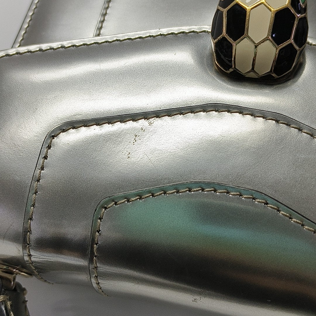 SERPENTI FOREVER Small Calfskin Gray