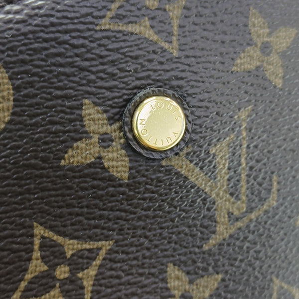 MONTAIGNE Monogram Coated Canvas Brown