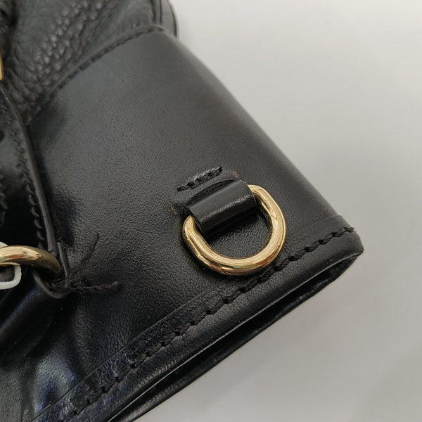 Calfskin Tote Bag Small Black