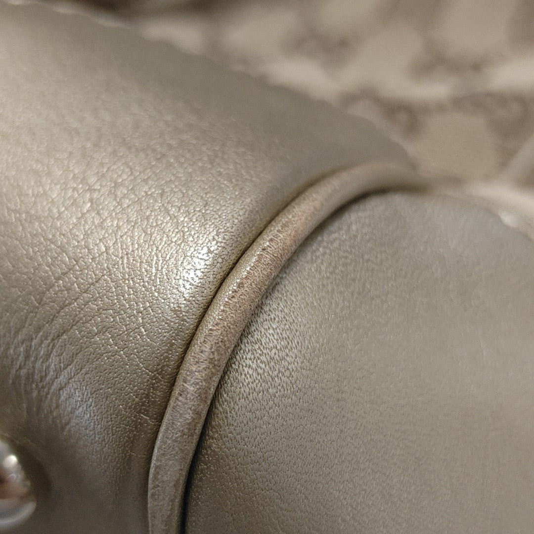 Mayfair Monogram Canvas Beige