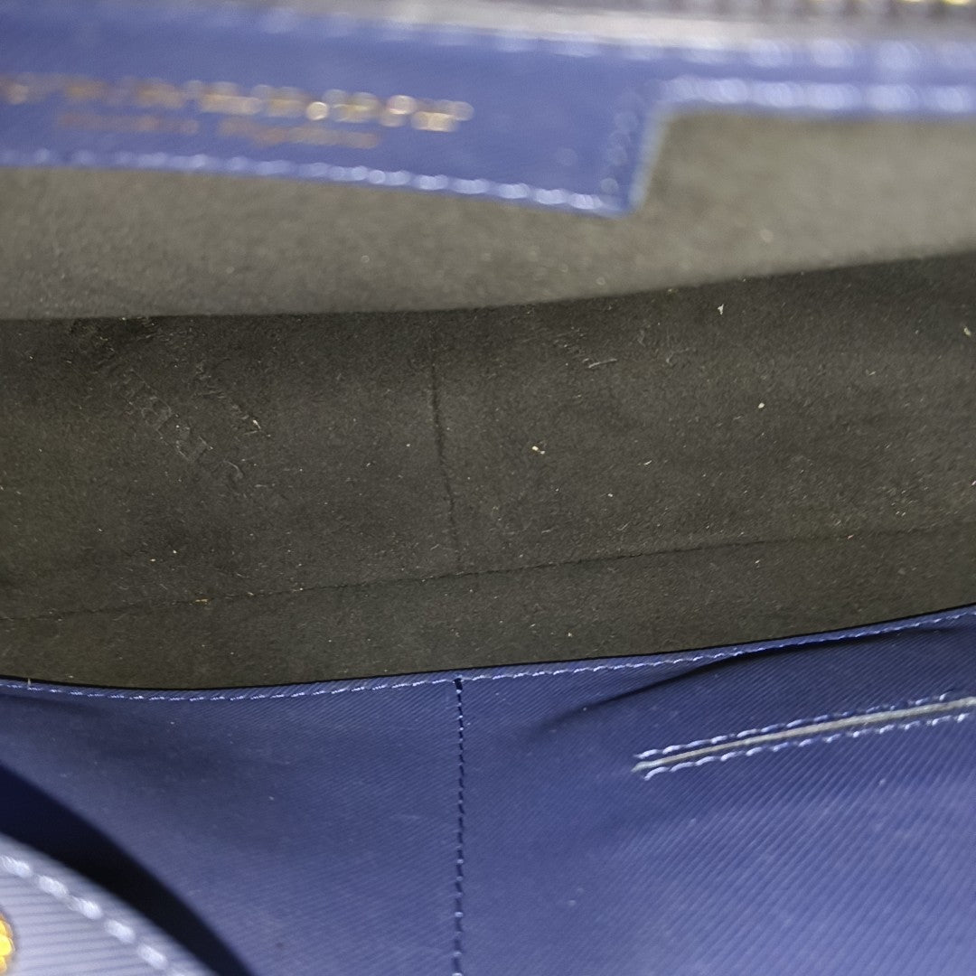 DK88 Medium Calfskin Blue