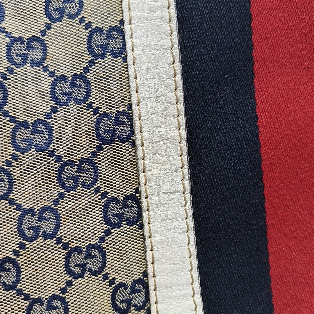Boston Monogram Canvas Gray