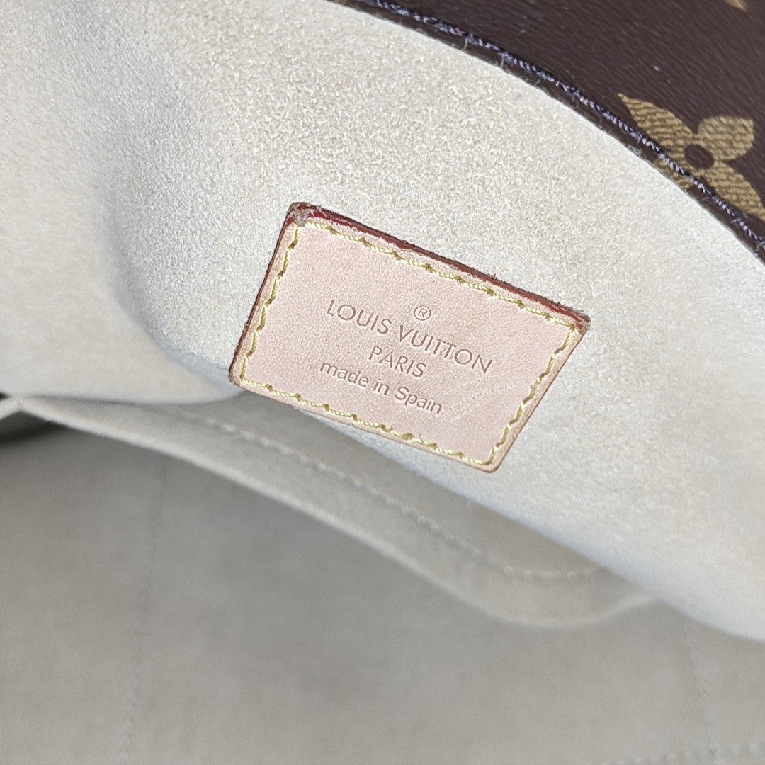 ARTSY MM Monogram Coated Canvas Brown
