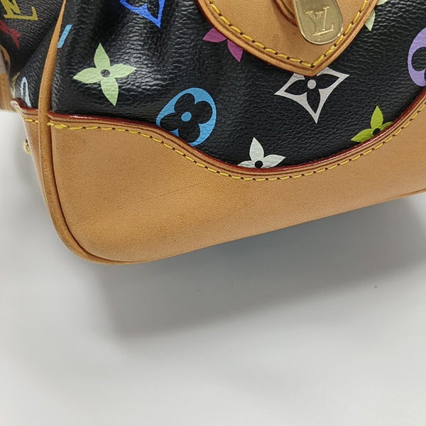 LV × TM CLAUDIA Monogram Coated Canvas Black