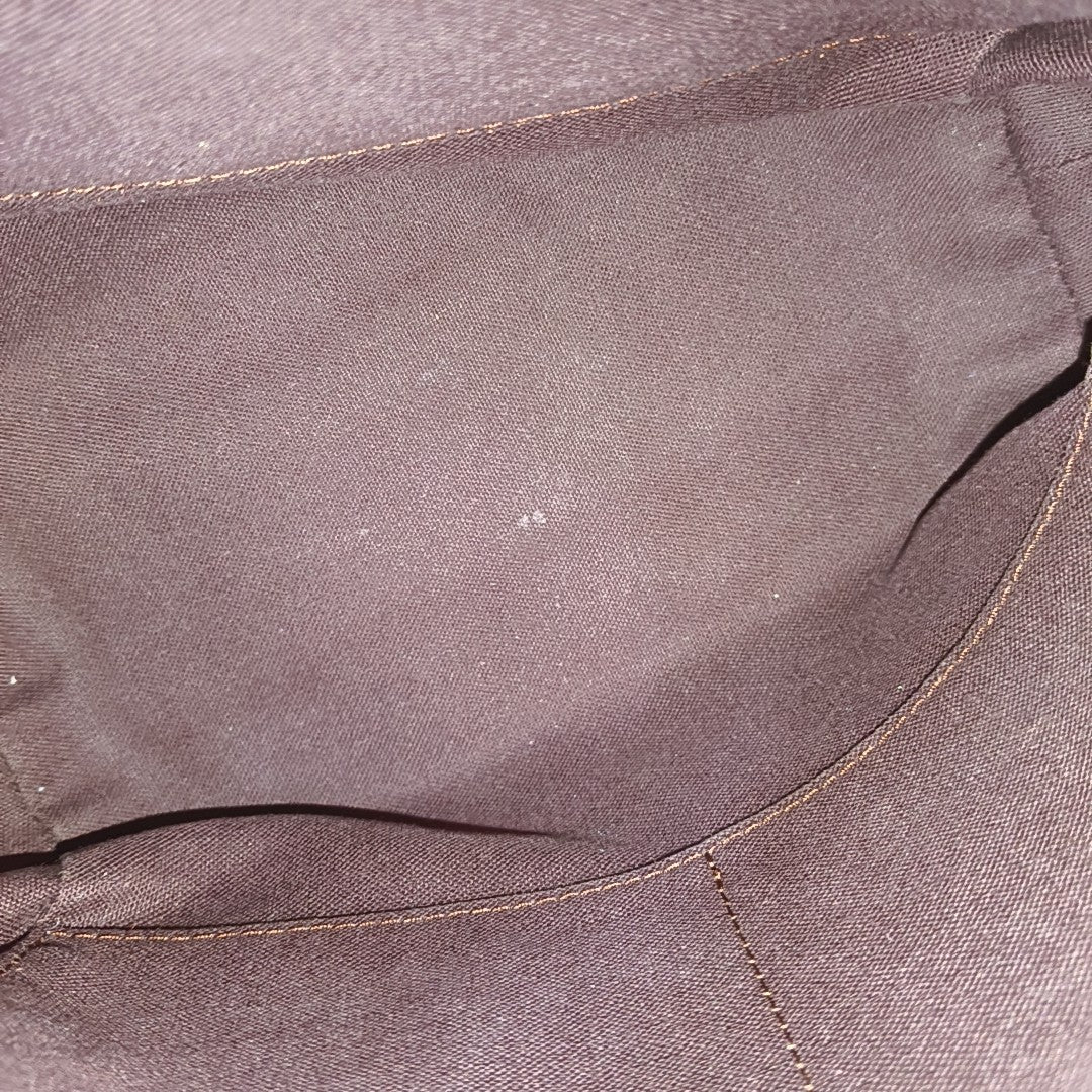 TURENNE Monogram Coated Canvas Brown