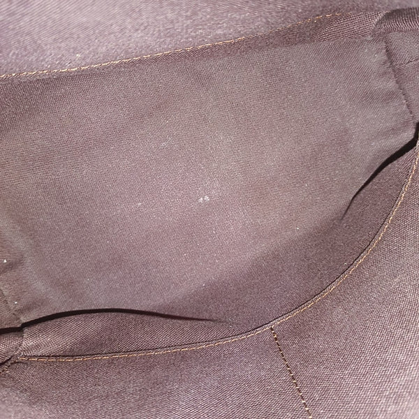 TURENNE Monogram Coated Canvas Brown