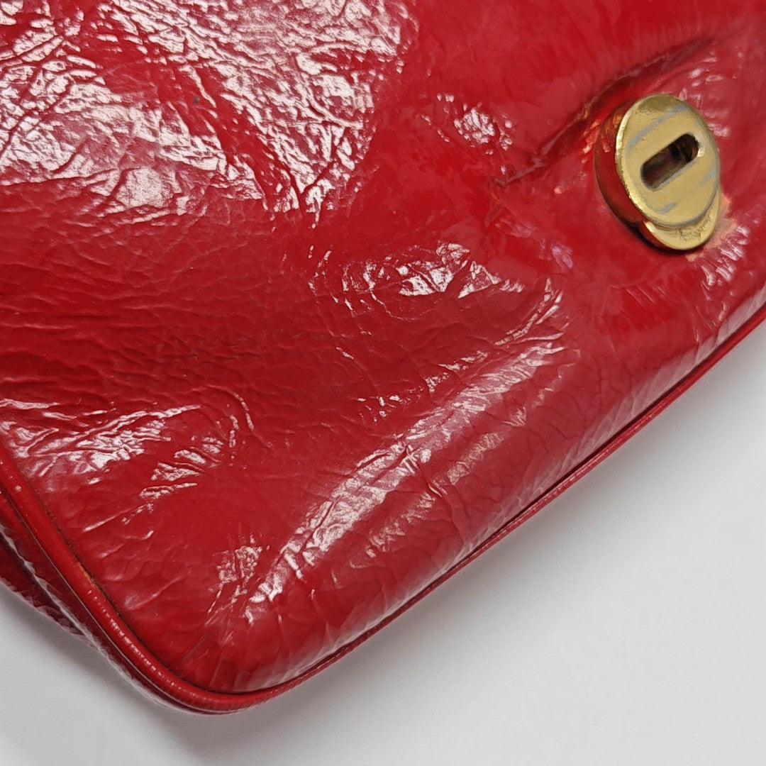 Quilted Calfskin Red