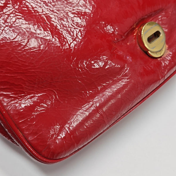 Quilted Calfskin Red