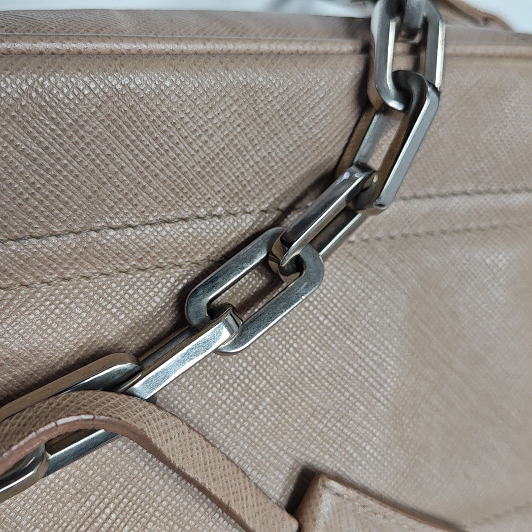 Calfskin Shoulder Bag Pink