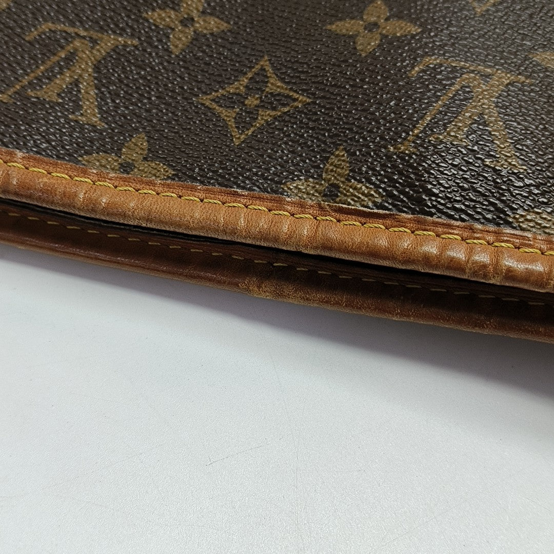 RETIRO GM Monogram Coated Canvas Brown