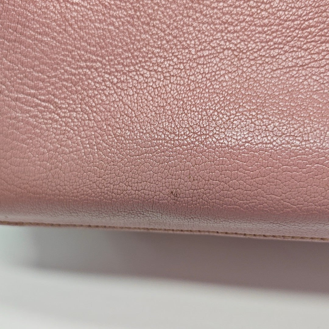 Calfskin Tote Bag Pink