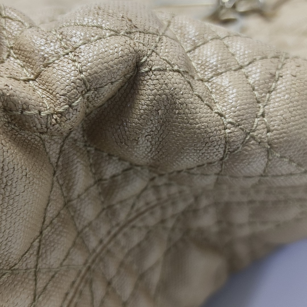 Panarea Quilted Coated Canvas Yellow