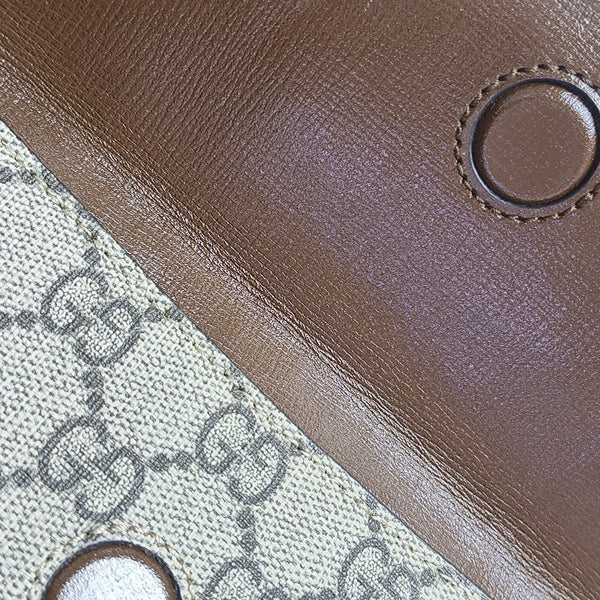 Horsebit 1955 Small Coated Canvas Beige