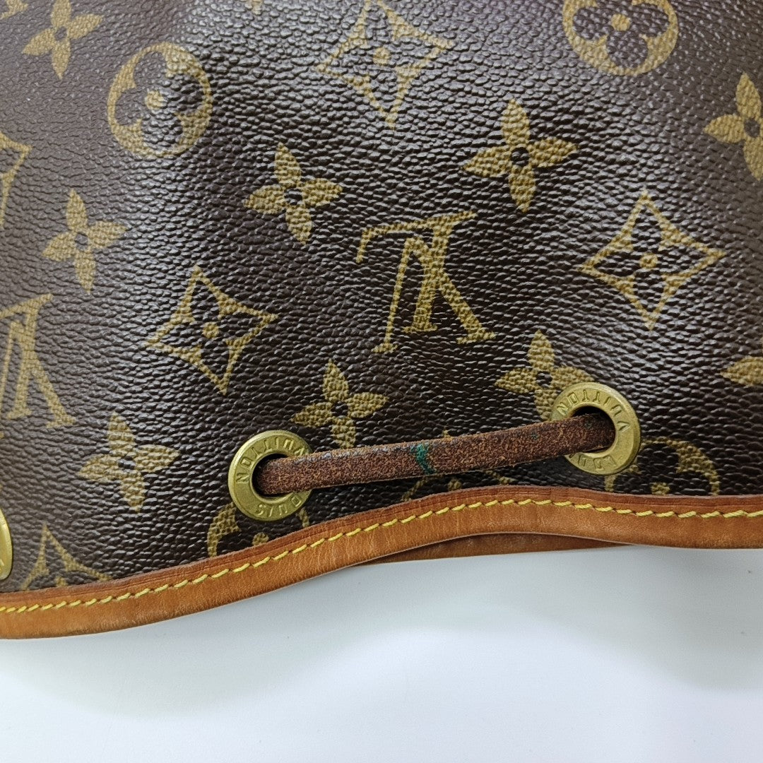 NOÉ GM Monogram Coated Canvas Brown