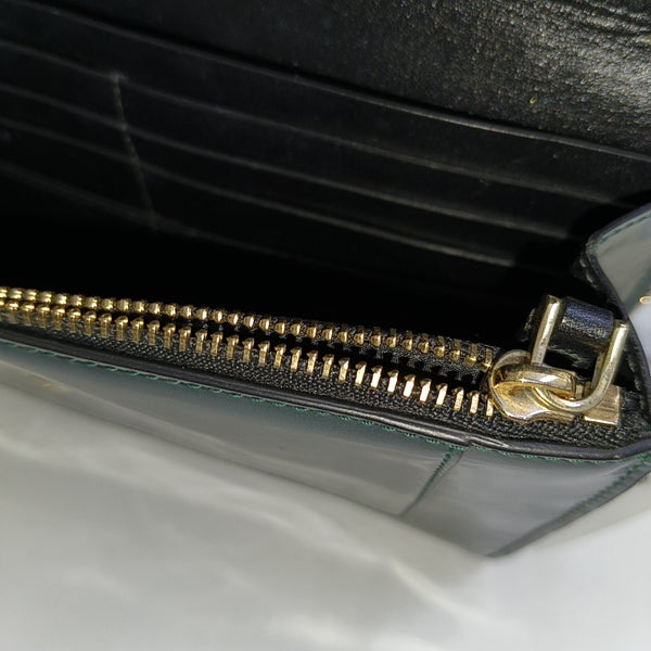 SERPENTI FOREVER Patent Leather Green