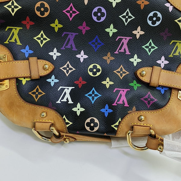 LV × TM CLAUDIA Monogram Coated Canvas Black
