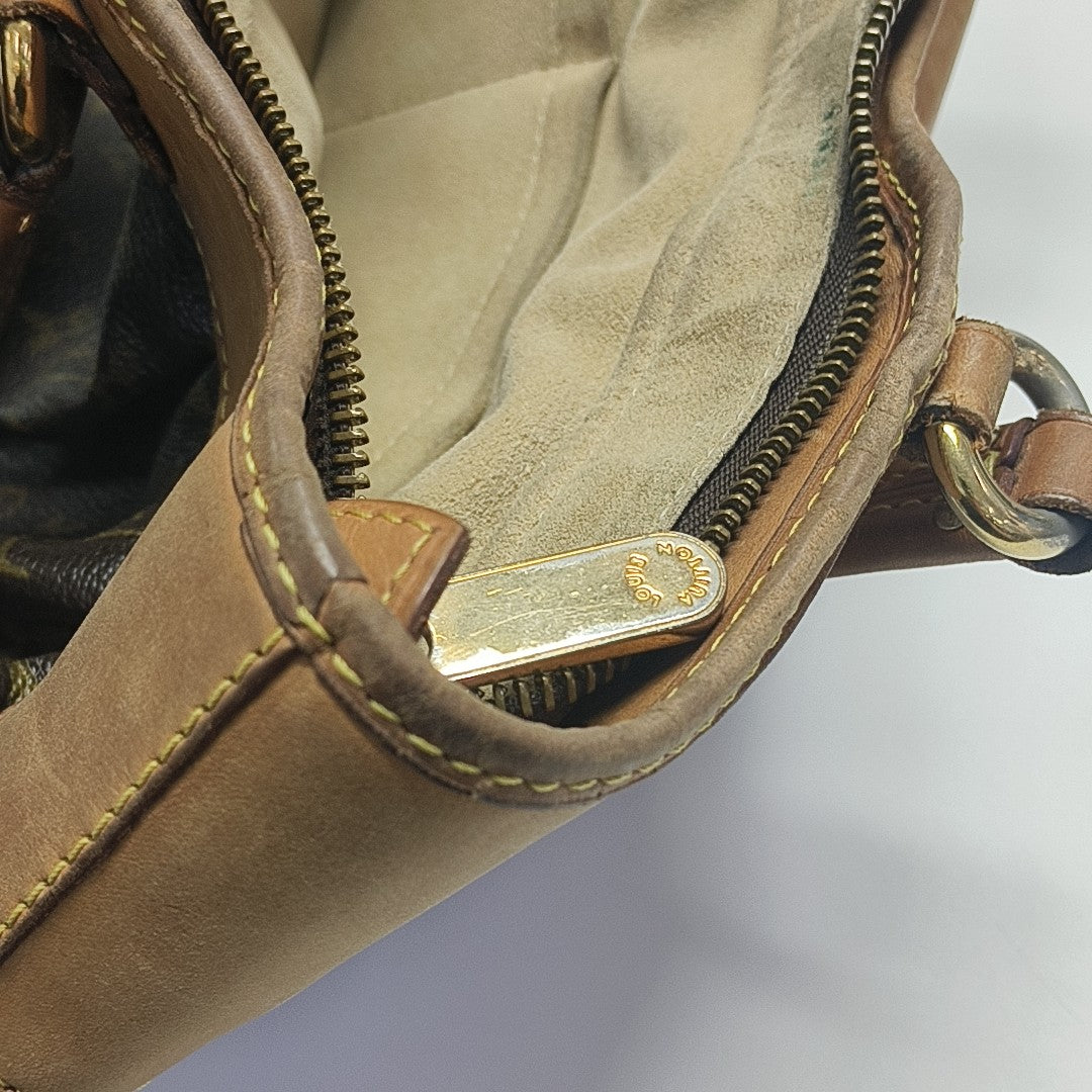 VINTAGE BOETIE PM Monogram Coated Canvas Brown