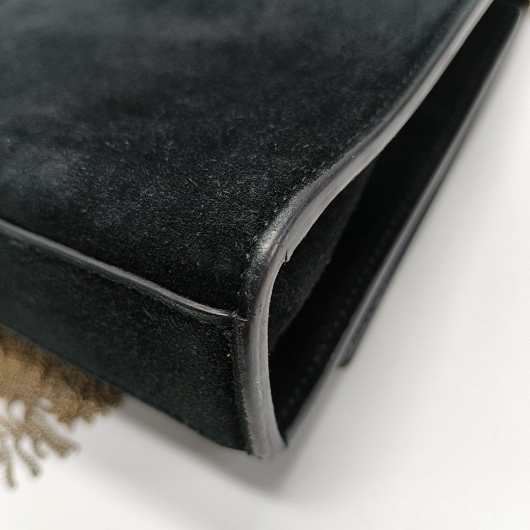 KATE Medium Suede Black