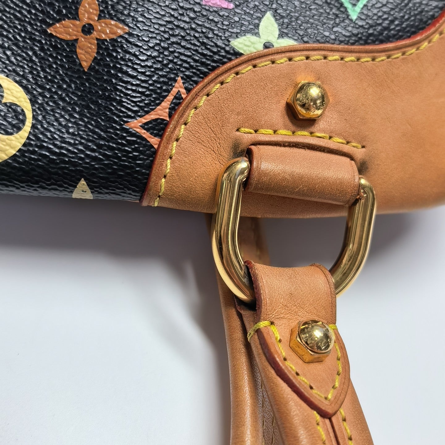 LV × TM CLAUDIA Monogram Coated Canvas Black