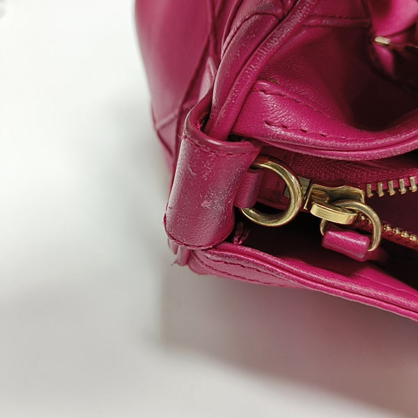 Granville Cannage Lambskin Red