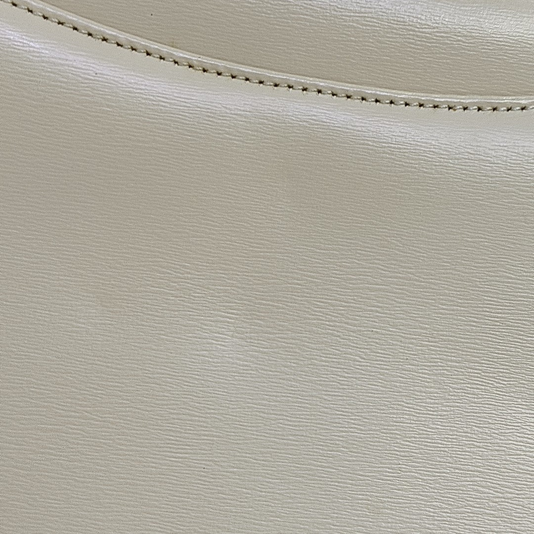 Calfskin Shoulder Bag Beige