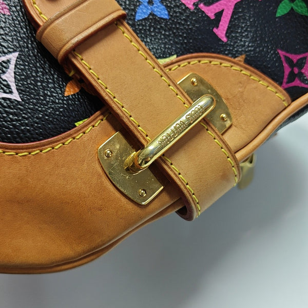 CLAUDIA Monogram Coated Canvas Black