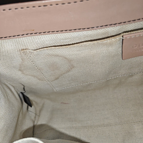 Emily Chain Monogram Fabric Brown