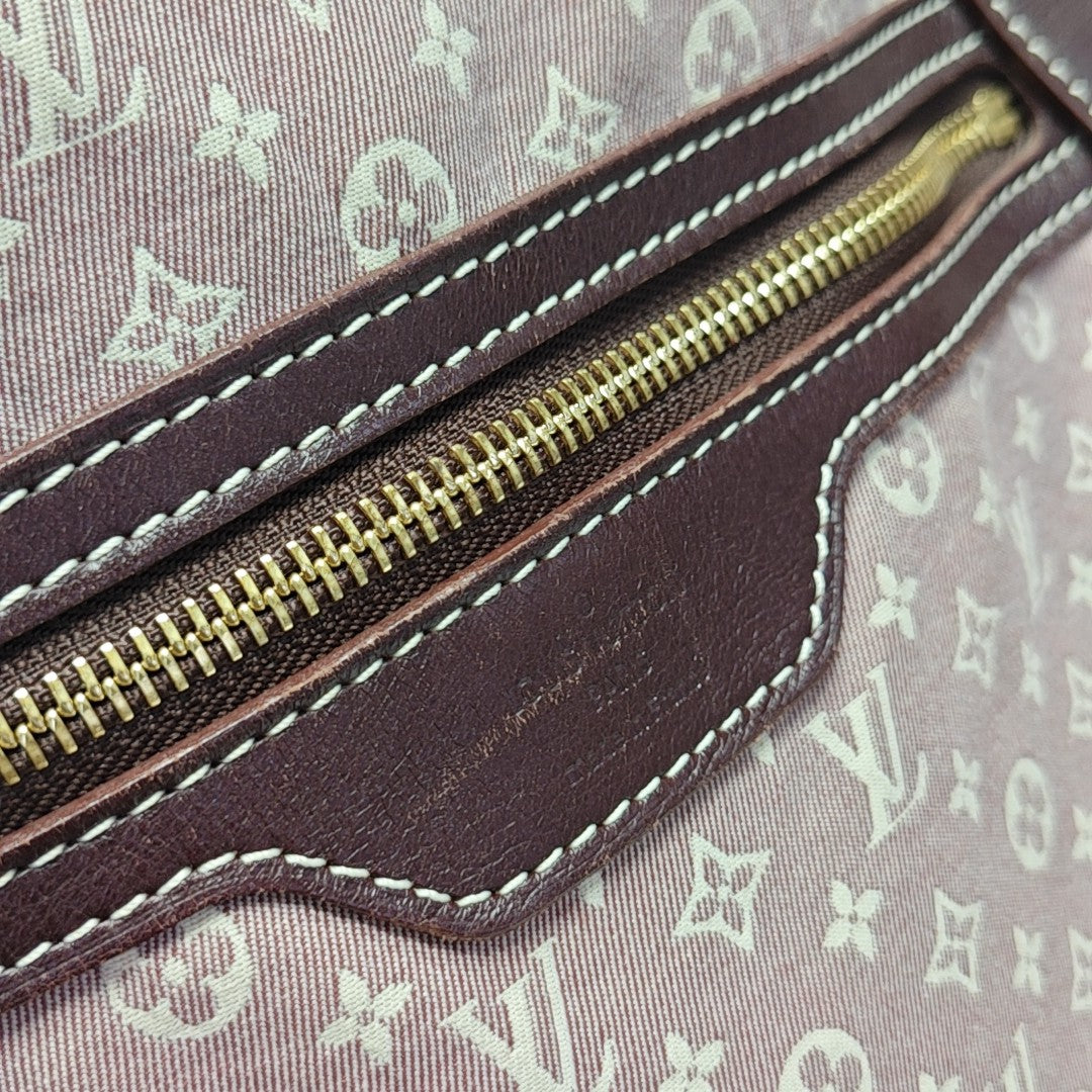 Monogram Canvas Shoulder Bag Pink